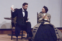Presidnt and Mary Lincoln
